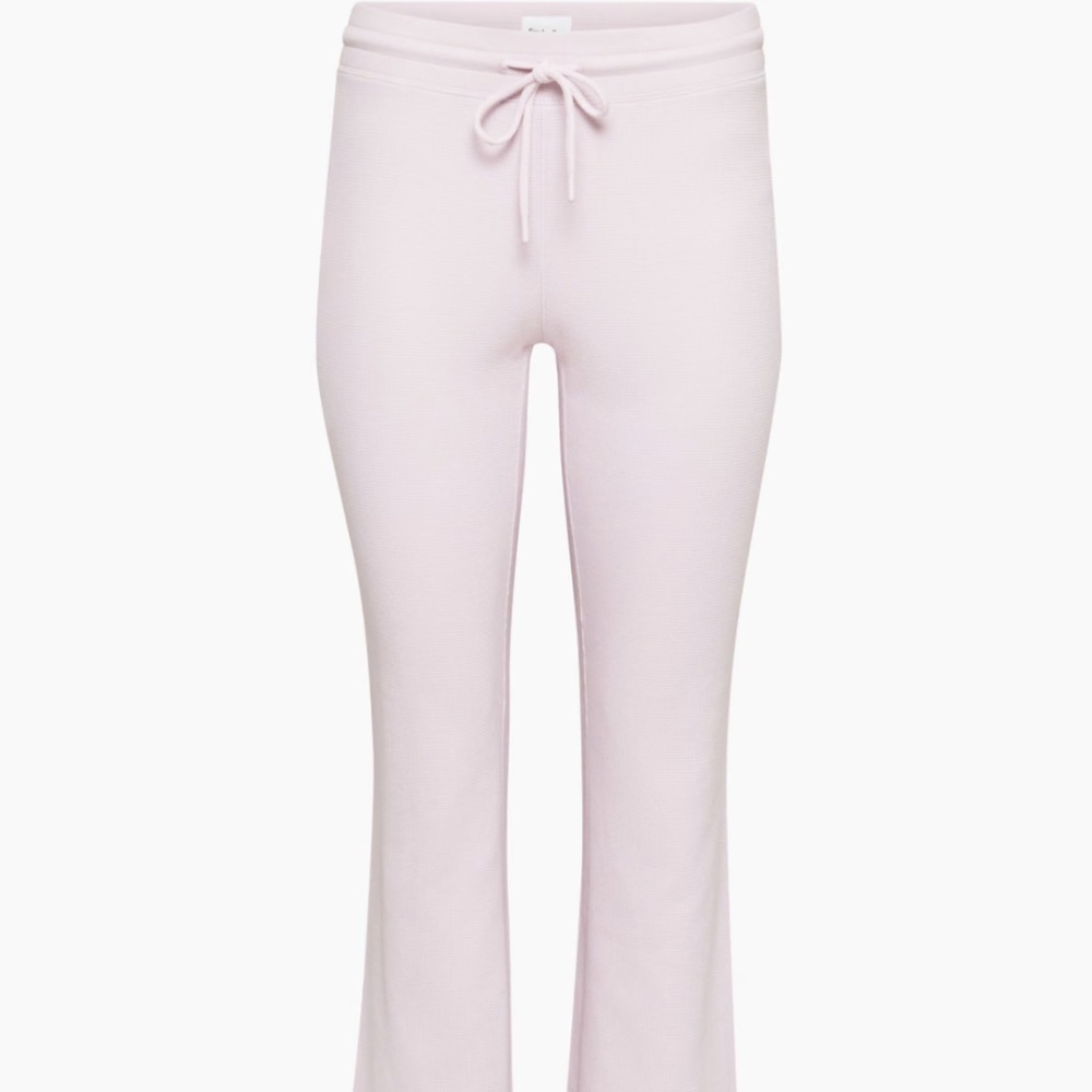 Aritzia, Sunday Best baby pink, super soft track pants